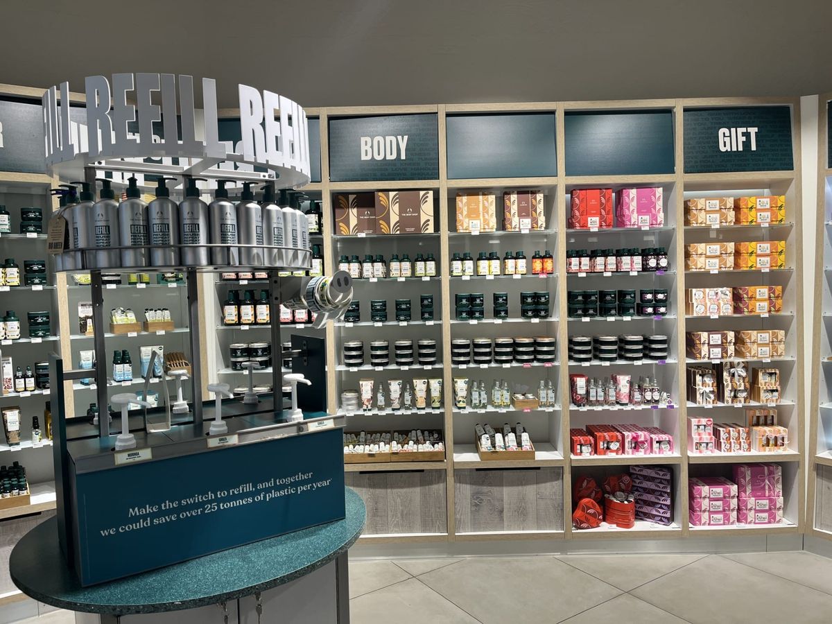 The Body Shop på Asecs i Jönköping