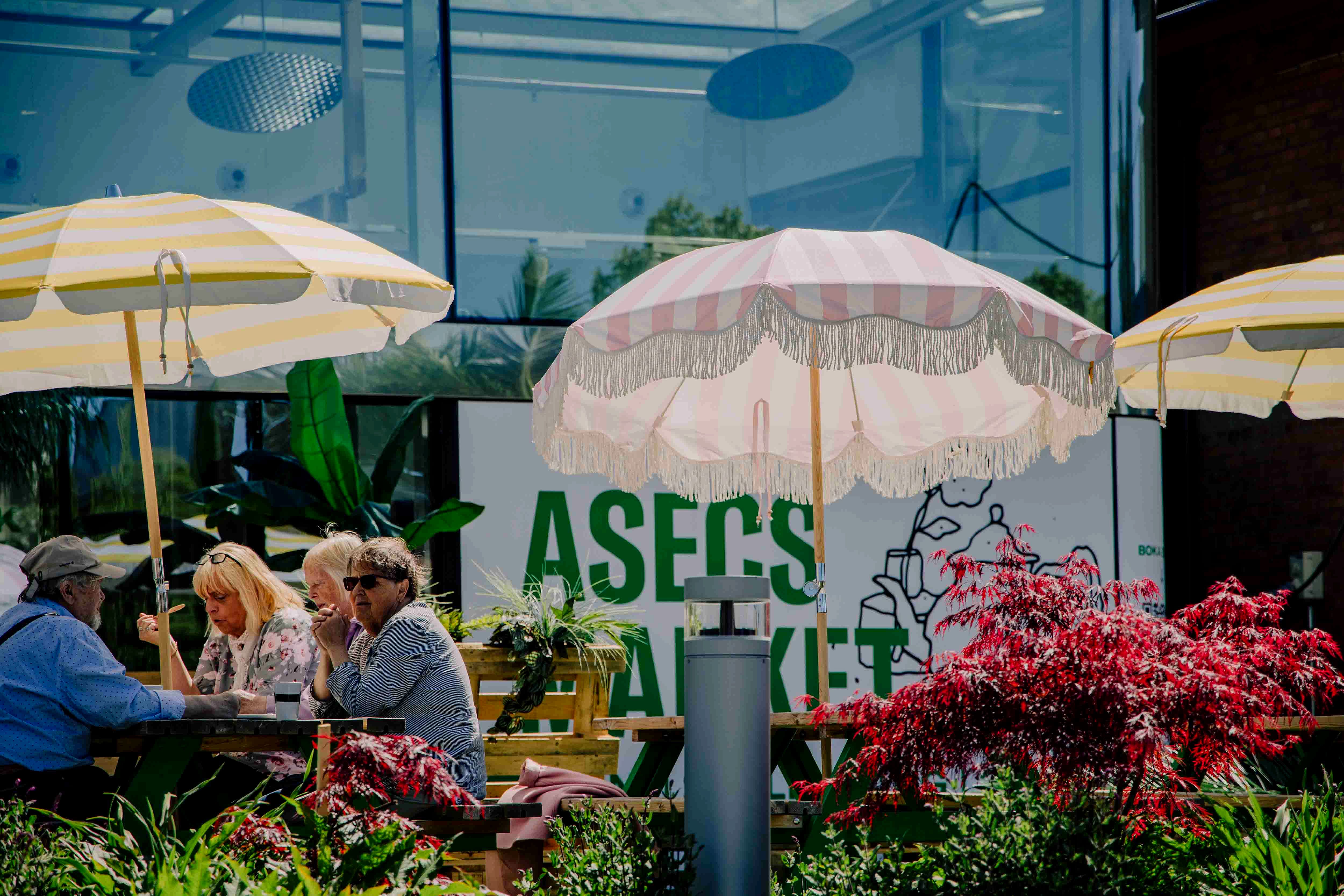 Asecs Market Arkivbild