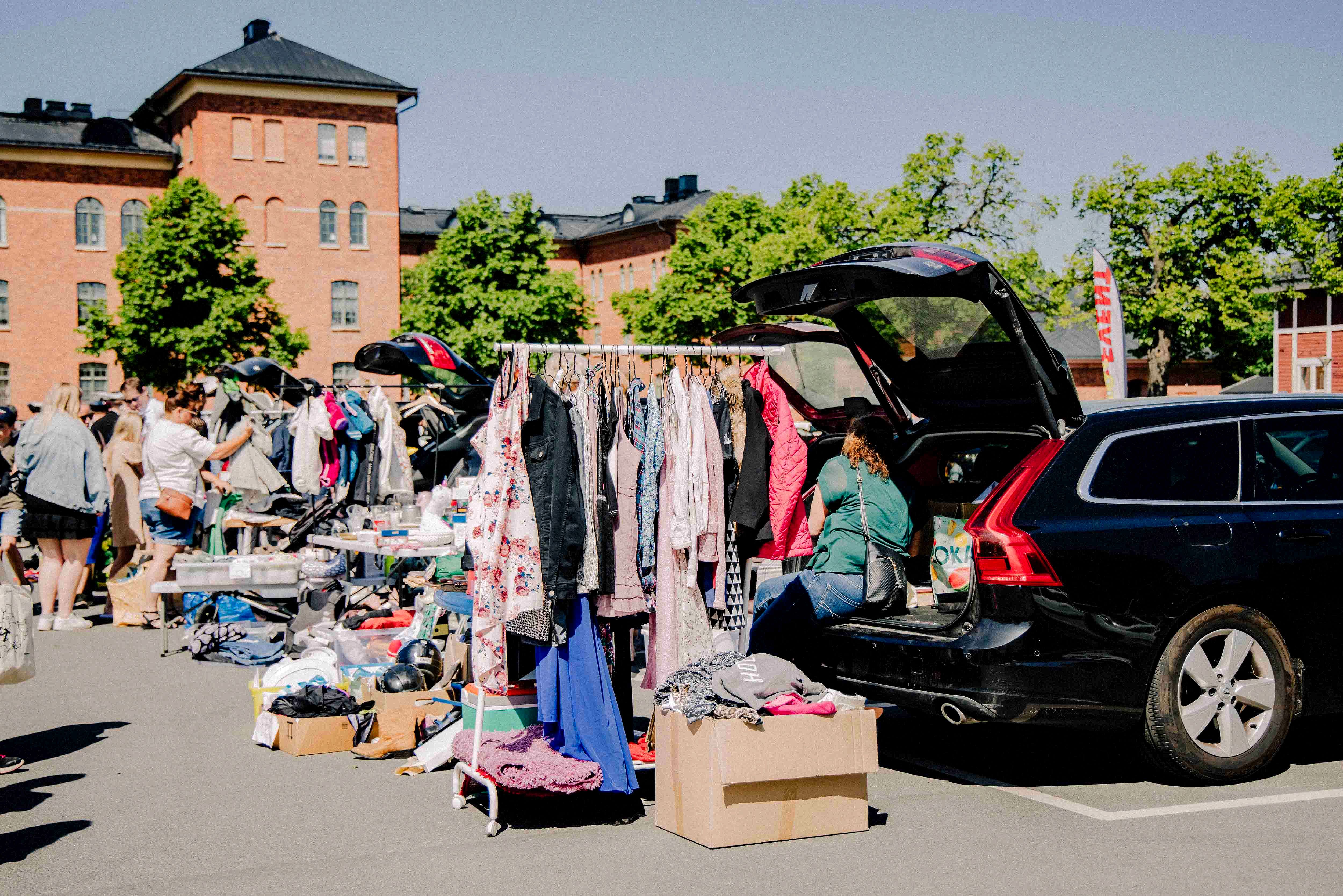 Asecs Market Arkivbild