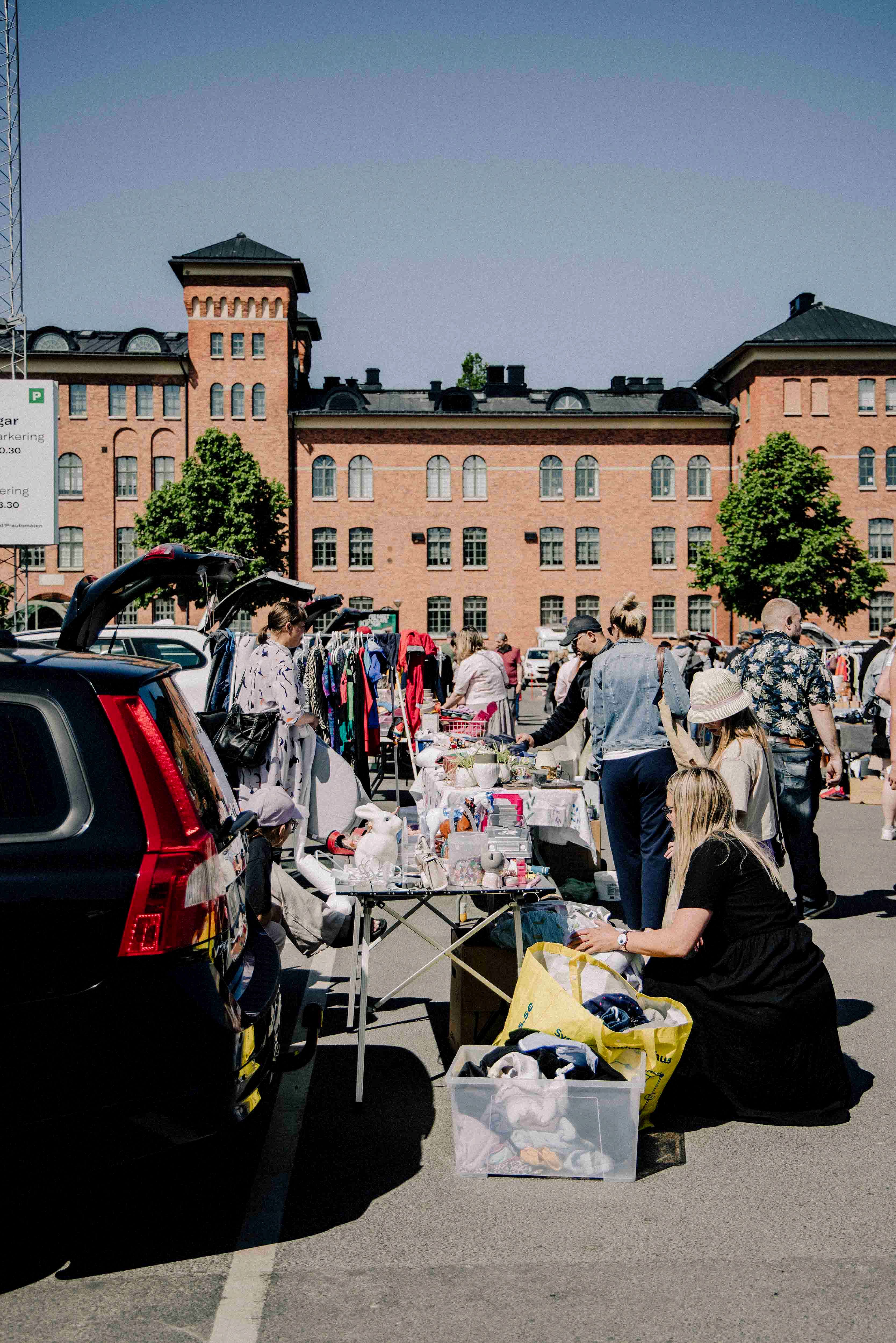 Asecs Market Arkivbild