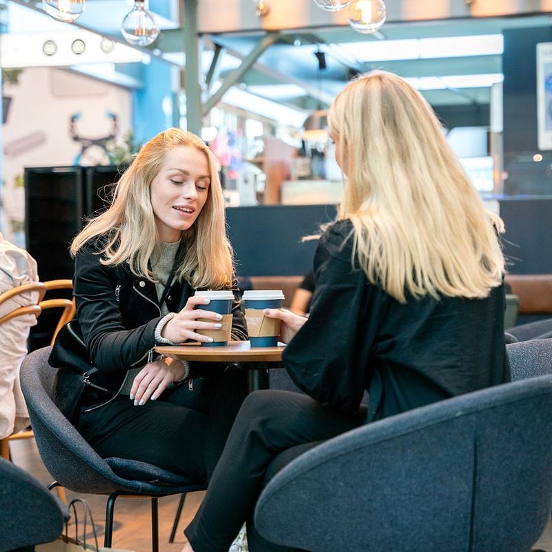 Waynes Coffee på Asecs i Jönköping