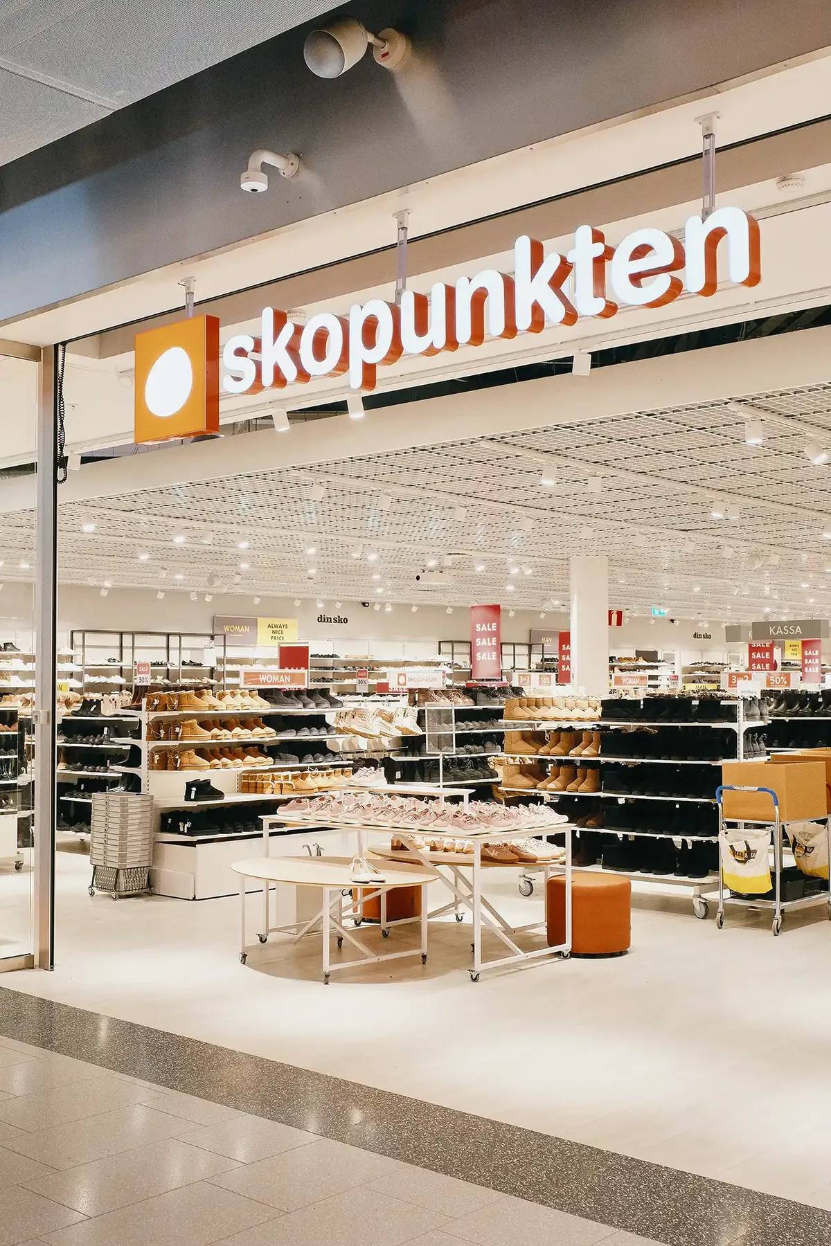 Skopunkten/Din Sko på Asecs i Jönköping