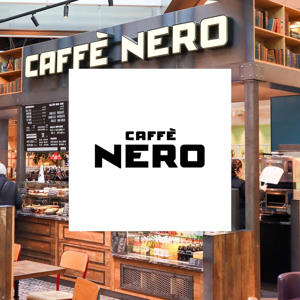 Caffè Nero på Asecs i Jönköping