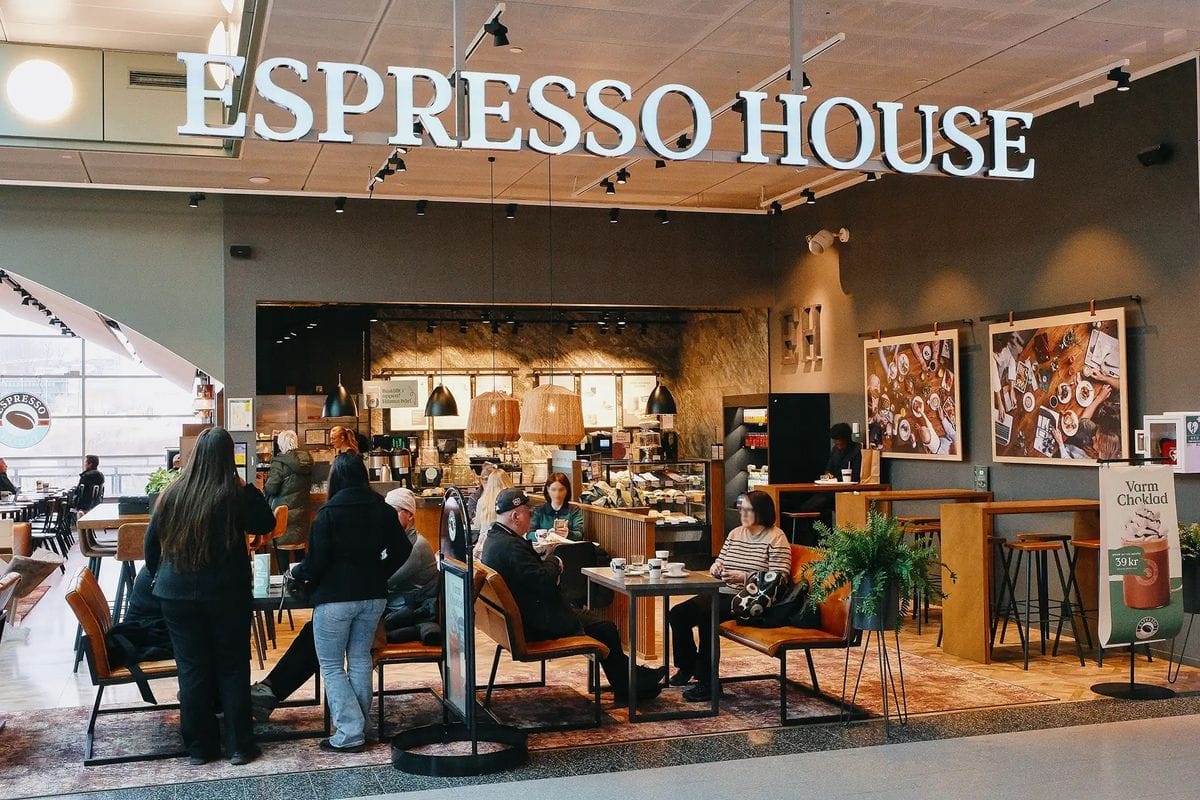 Espresso House på Asecs i Jönköping