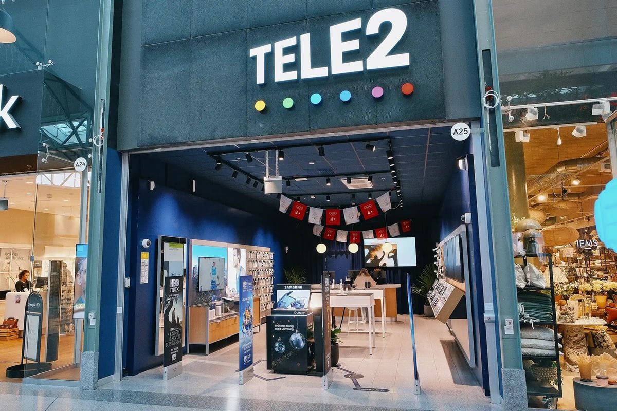 Tele2 på Asecs i Jönköping