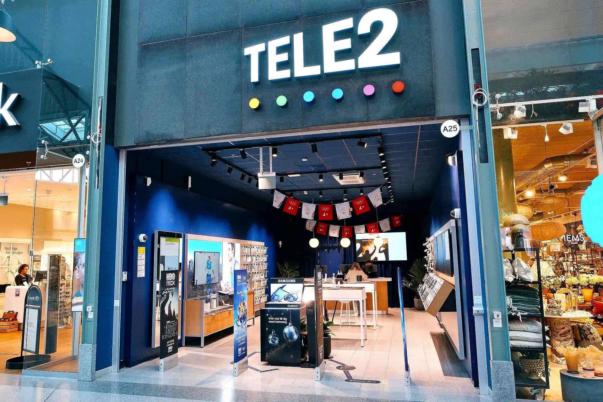 Tele2 Store Tele2 på Asecs i Jönköping - öppettider och karta