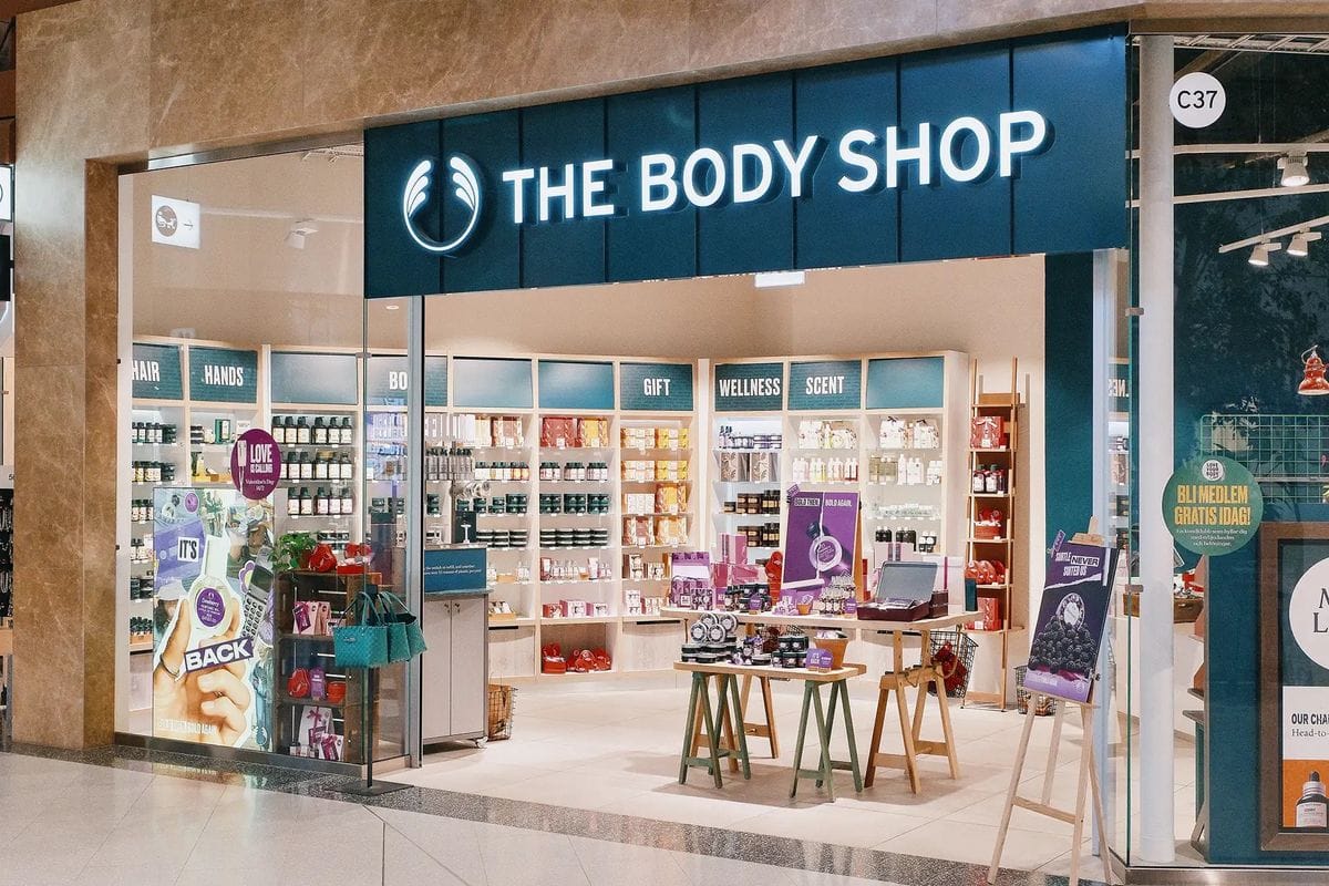 The Body Shop på Asecs i Jönköping